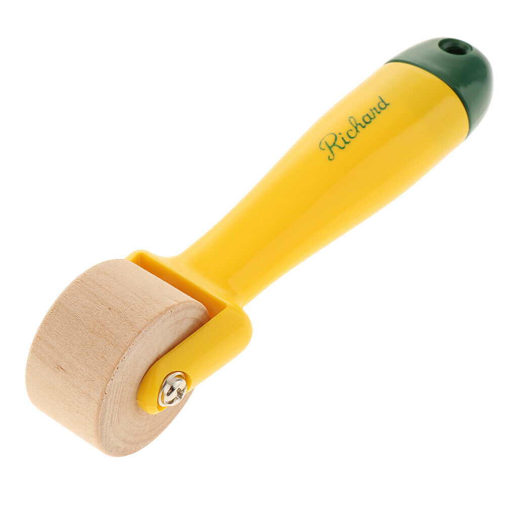 3 Pieces Durable Plastic Wallpaper Seam Roller Non-slip Home Decoration Pressure