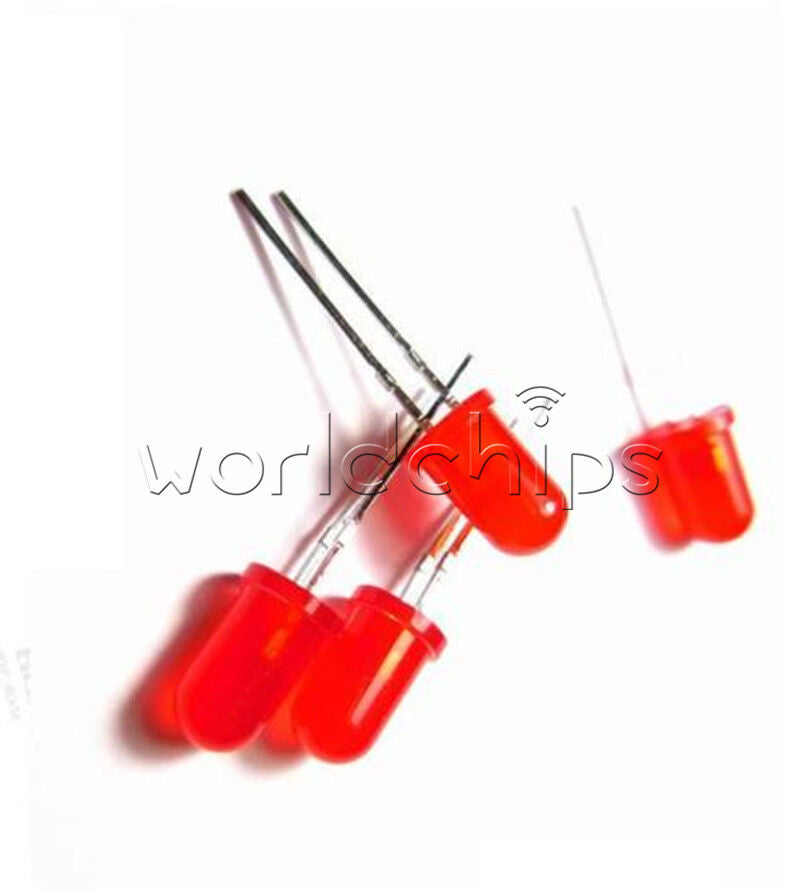 100pcs 3mm Red Color Round LED Light Emitting Diodes Component Wholesale
