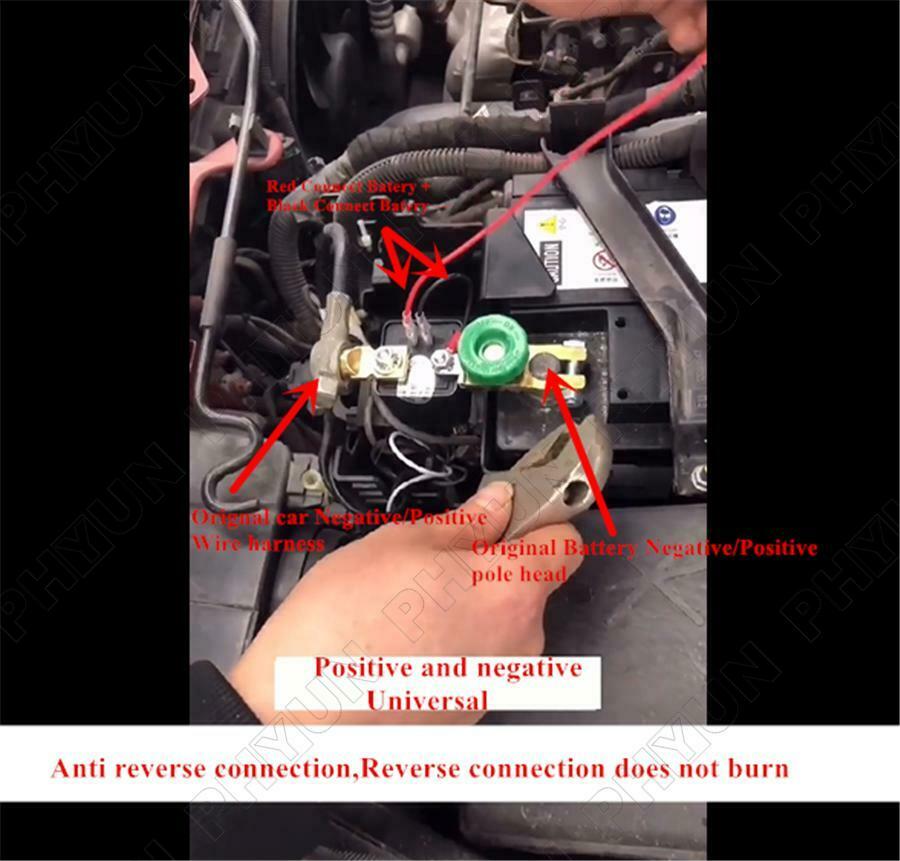250A 12V Wireless Remote Control Car Battery Disconnect Cut Off Isolator Switch