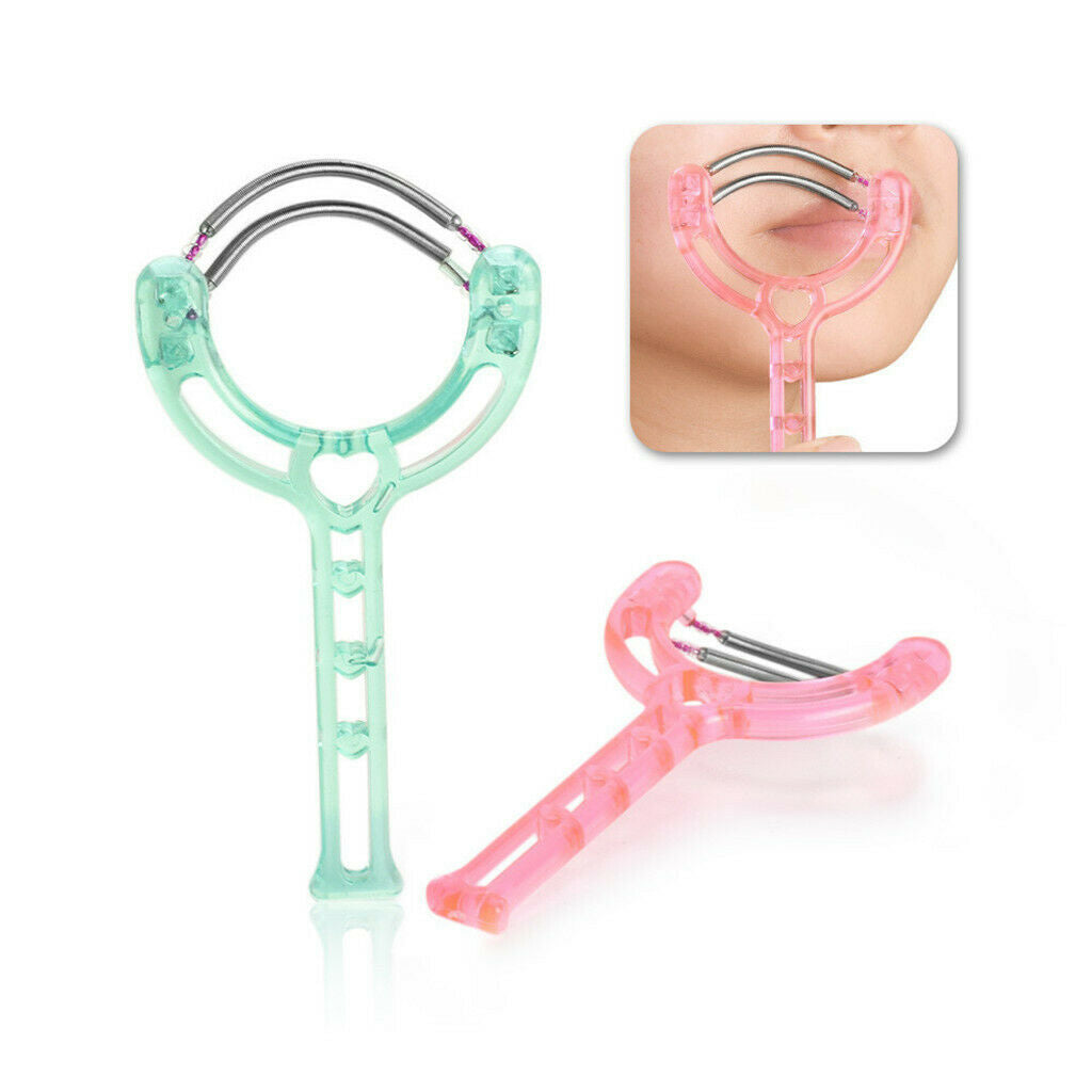5x Facial Hair Remover Face Beauty Spring Threading Removal Roller Epilators