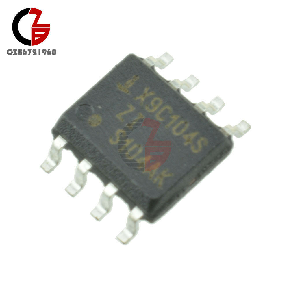 5PCS X9C104 X9C104P SOP-8 Digital Potentiometer IC Chip EEPROM Shock Wave 2.5MHz