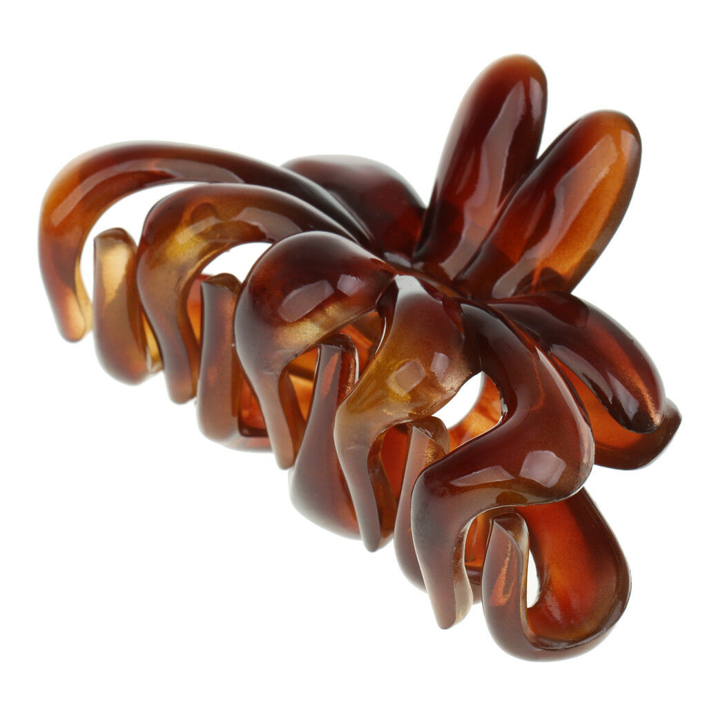 New Brown Hair Claw Clamp Clip Acrylic Barrette Hair Accessories Hair Holder