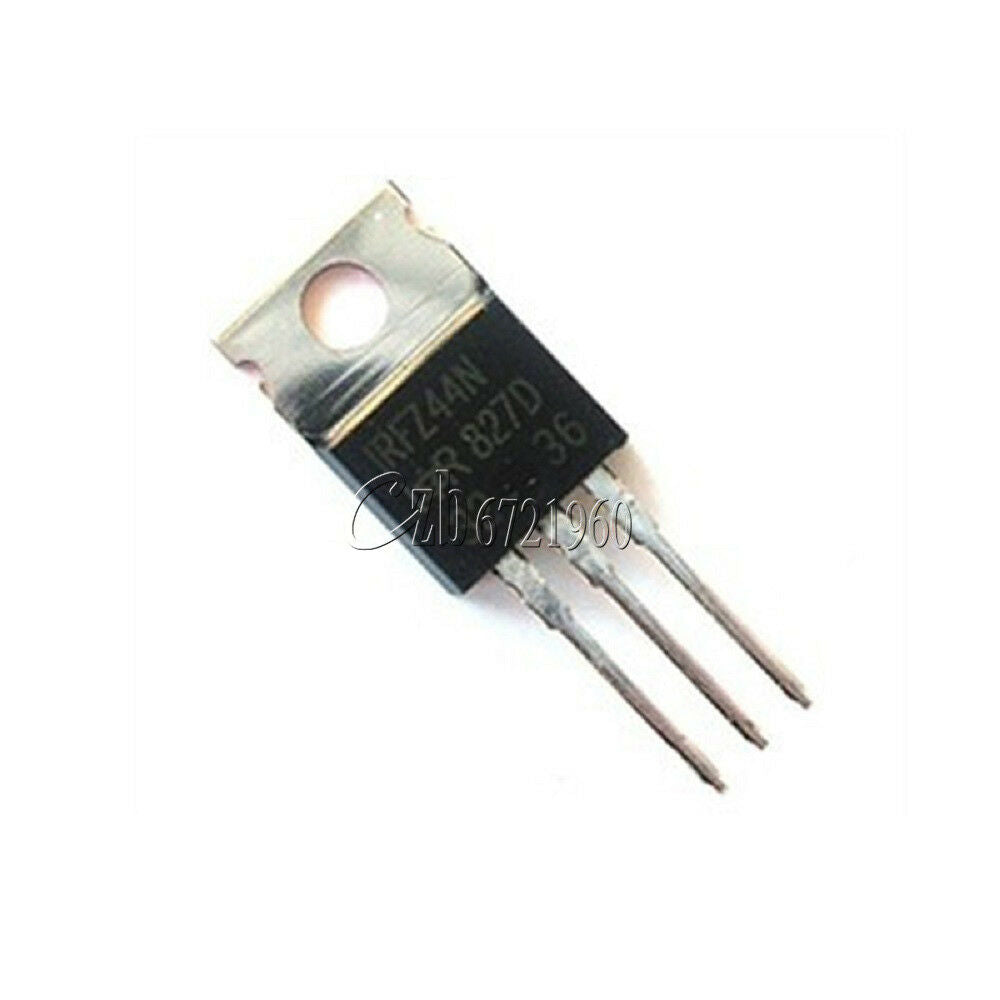5Pcs IRFZ44N IRFZ44 N-Channel 49A 55V Transistor MOSFET