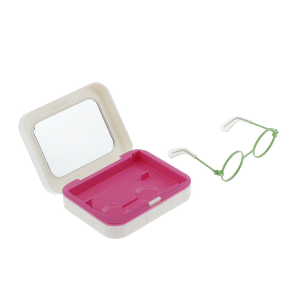 1/3 Glasses without Lenses w/ Storage Boxes for 23inch BJD DIY Dress up