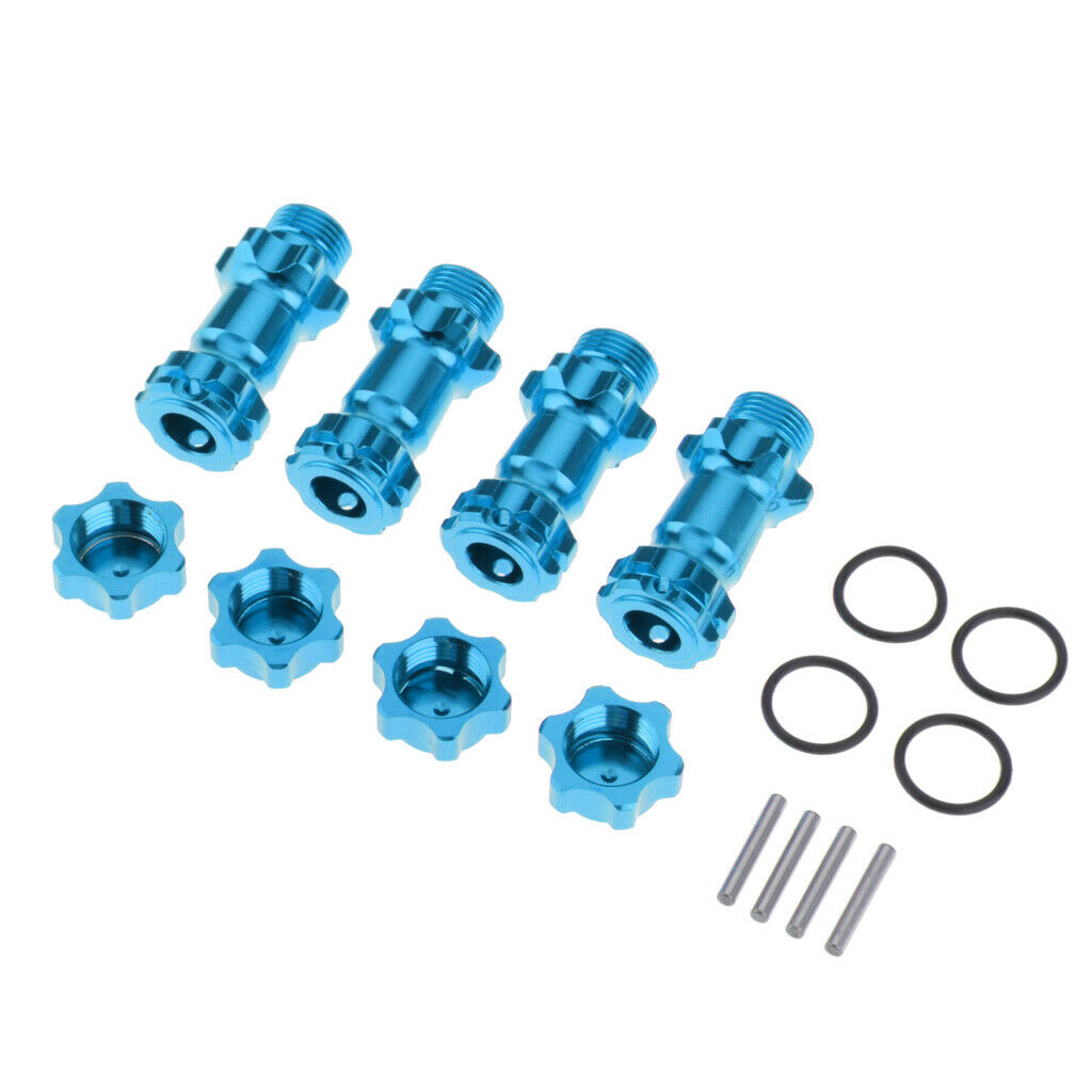 M30 17mm Wheel Hex Adapter Wheel Hub Hex Drive Connection for HPI HSP Blue
