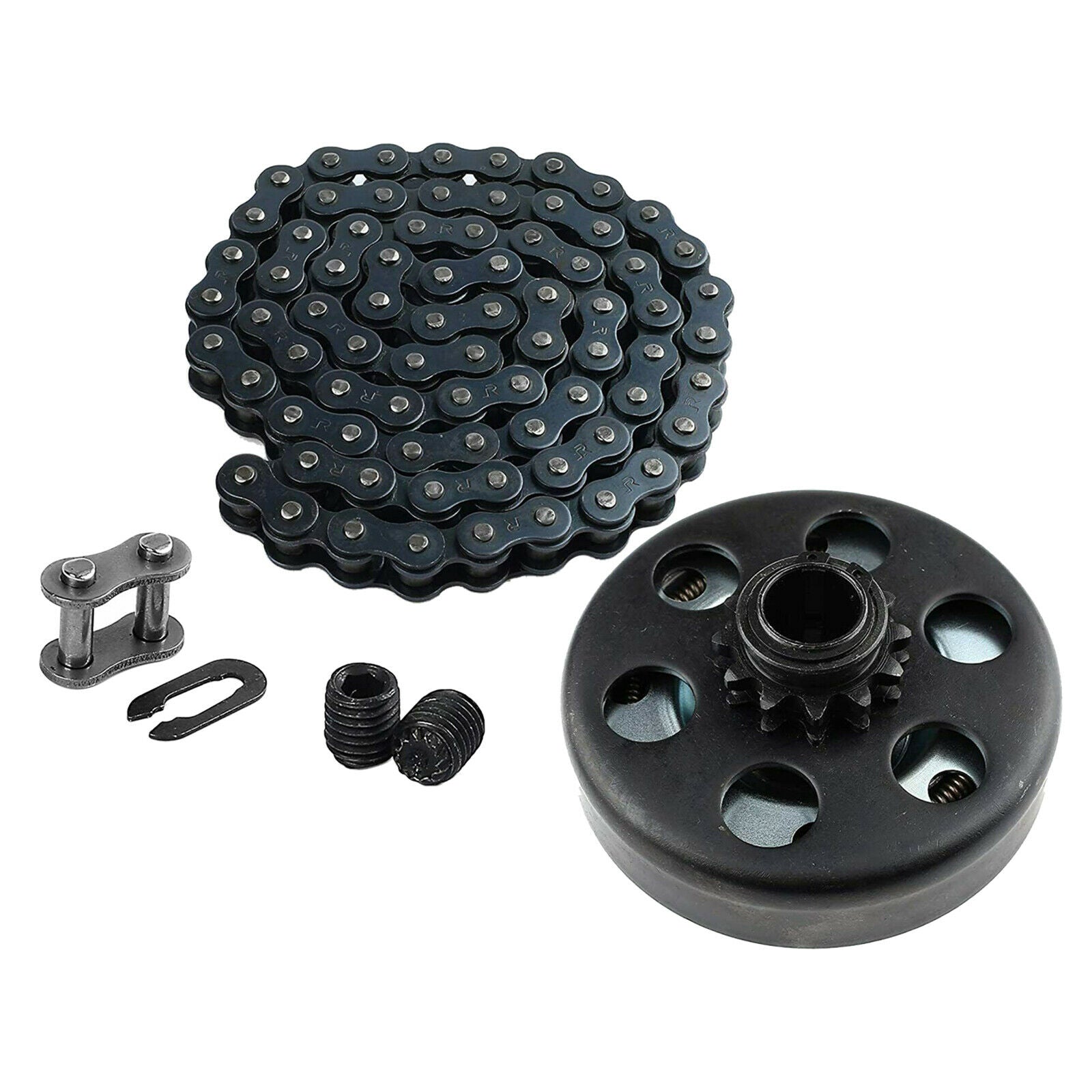 3/4" Bore 12 Tooth 12T Clutch & #35 Chain for  212cc 6.5HP Small Engine