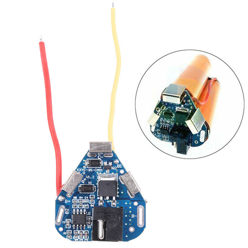 3s bms Electric Tool Lithium Battery PCB Board  for 12.6V 18650 Power Batte WF