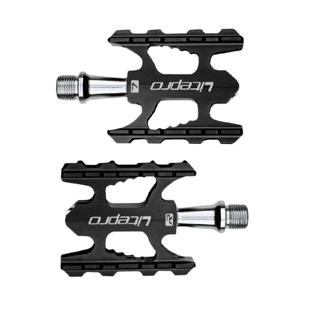 Road Bicycle Pedals Non-slip Hollow Design Mountain Bicycle Pedal Sets