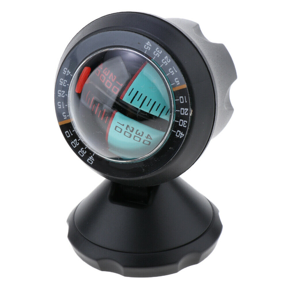 Car Compass Auto Slope Meter Level Declinometer Gradient Inclinometer