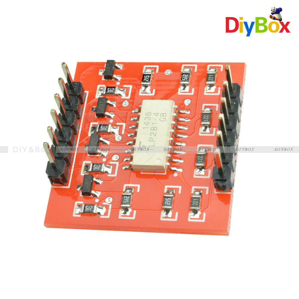 4-Channel Opto-isolator IC Module Arduino Low And High level Expansion Board D