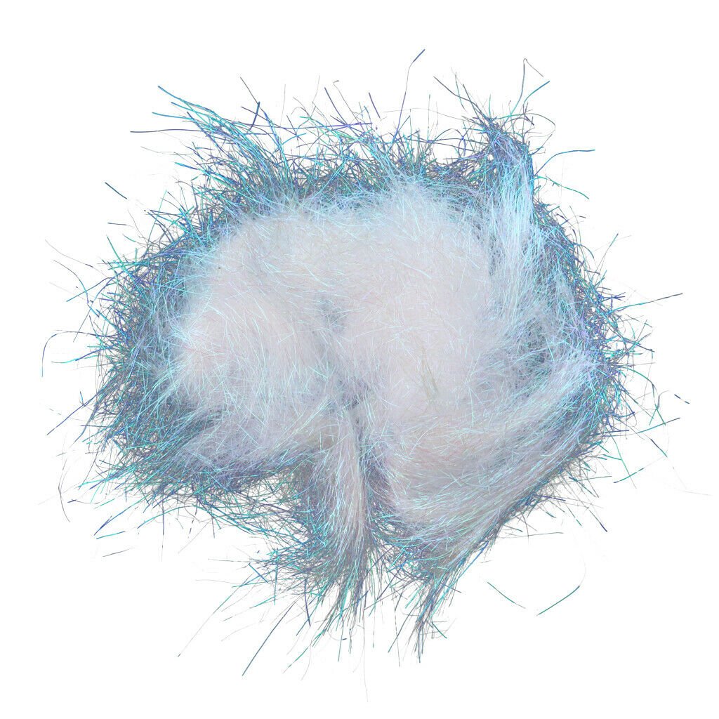 Ice Dubbing Ice Dub 2g Thread Wing Trout Nymph Fly Tying Materials White