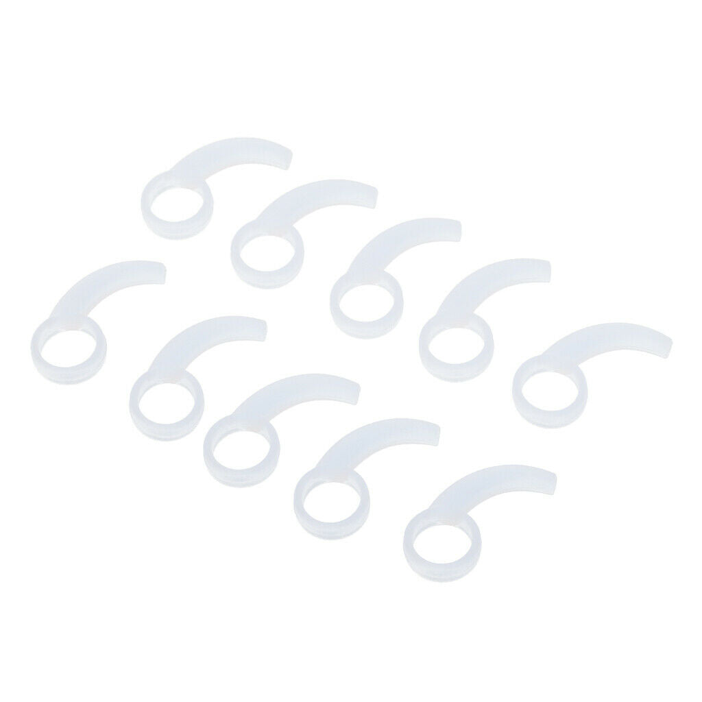 20x Earphone Silicone Ear Hooks Sockets Headphone Hanger