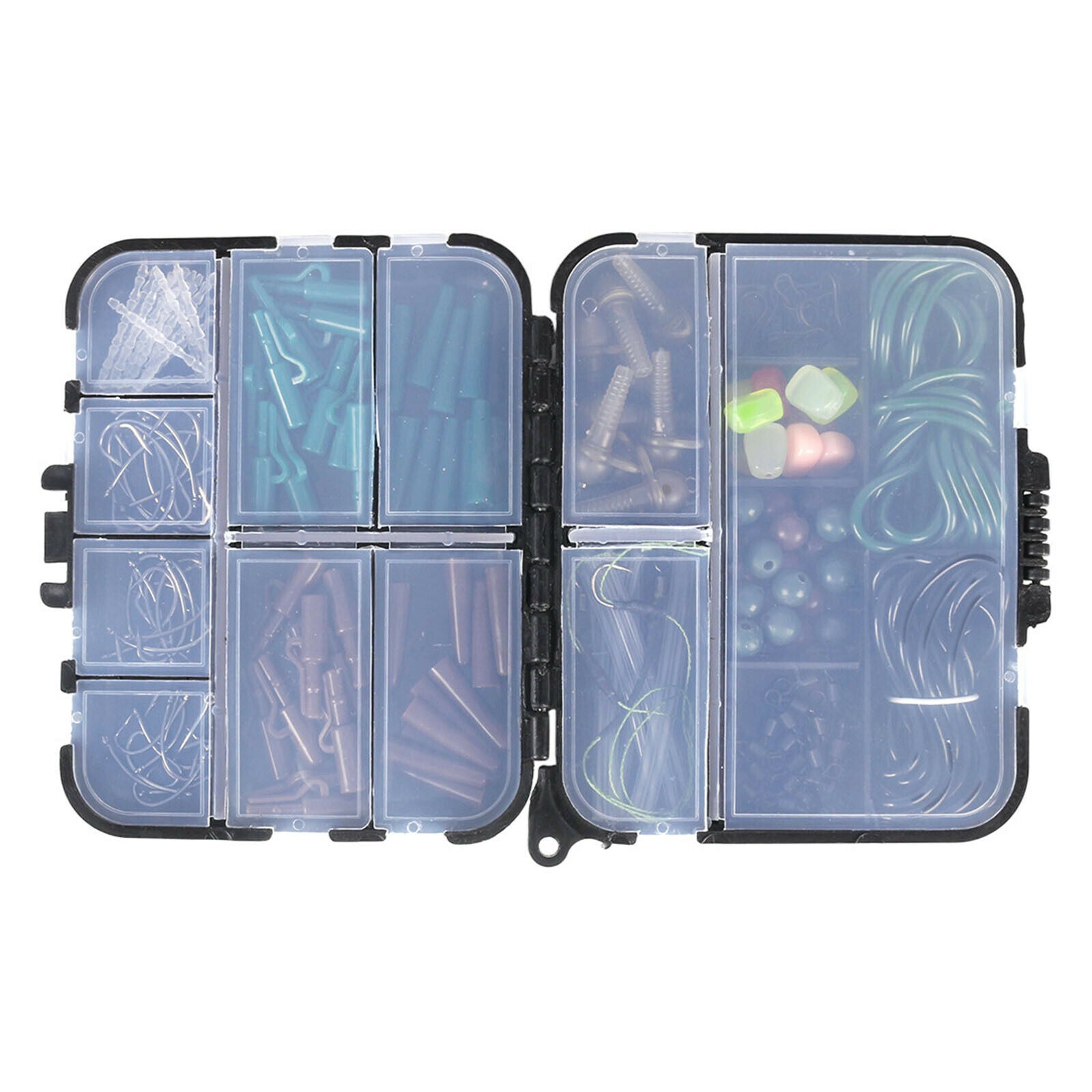 254Pcs Trout Fishing Tackle Kit Fishing Gear Set Clips Needles Gear Stick