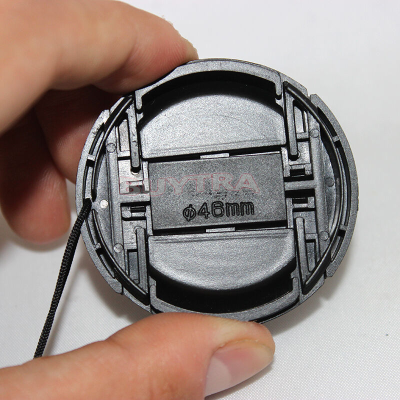 First Rate 46mm Center Pinch Snap on Front Cap Cover For Camera Lens Filte.l8