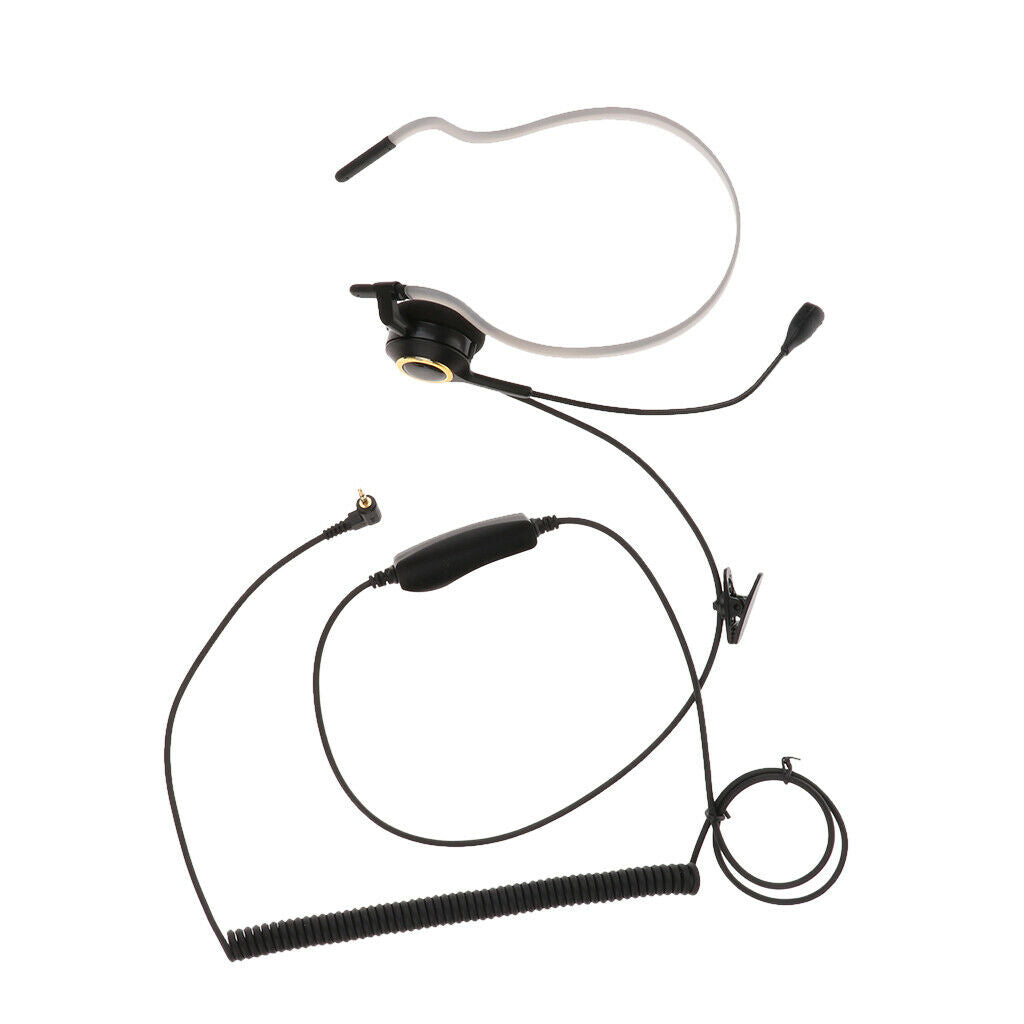 Call center headset with microphone 3.5 mm headset with