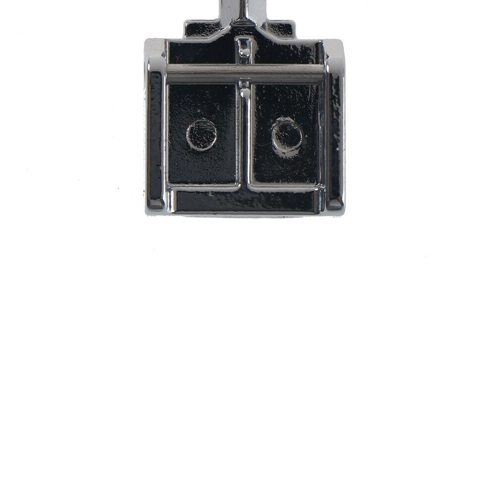 2 Sides Metal Zipper Presser Foot For Snap-on Sewing Machine Sewing Access.l8