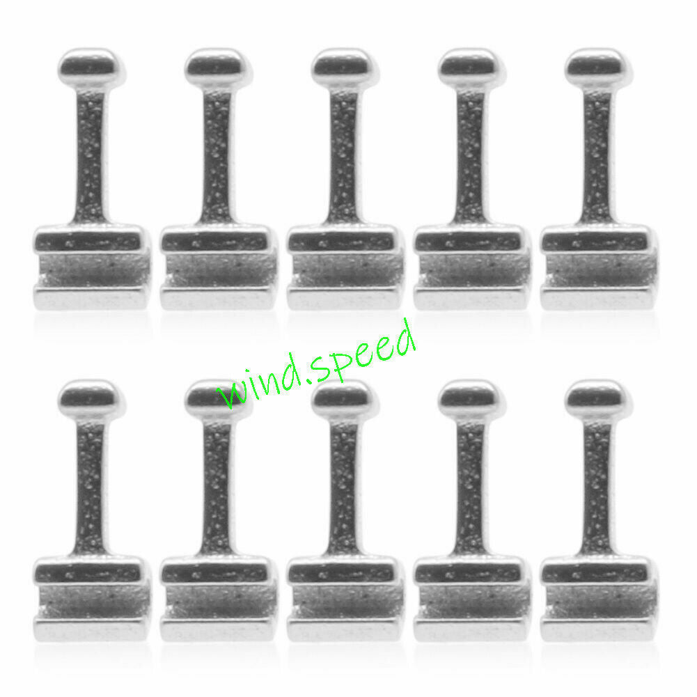 Dental Orthodontic Crimpable Hook Stop Stainless Steel Short Long Type 1000pcs