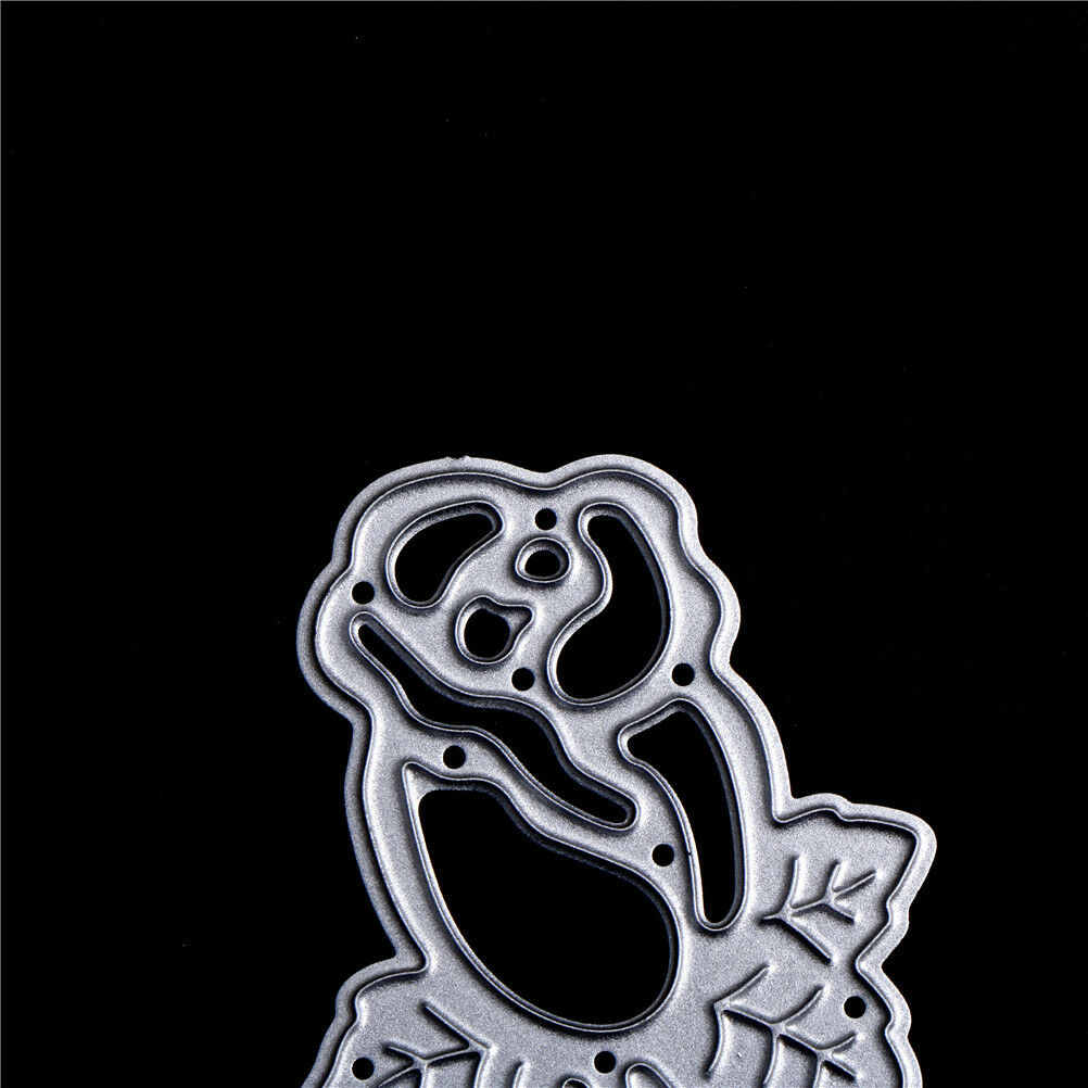 1pc Rose Flower scrapbooking photo album Metal Stencil cutting die paper .l8