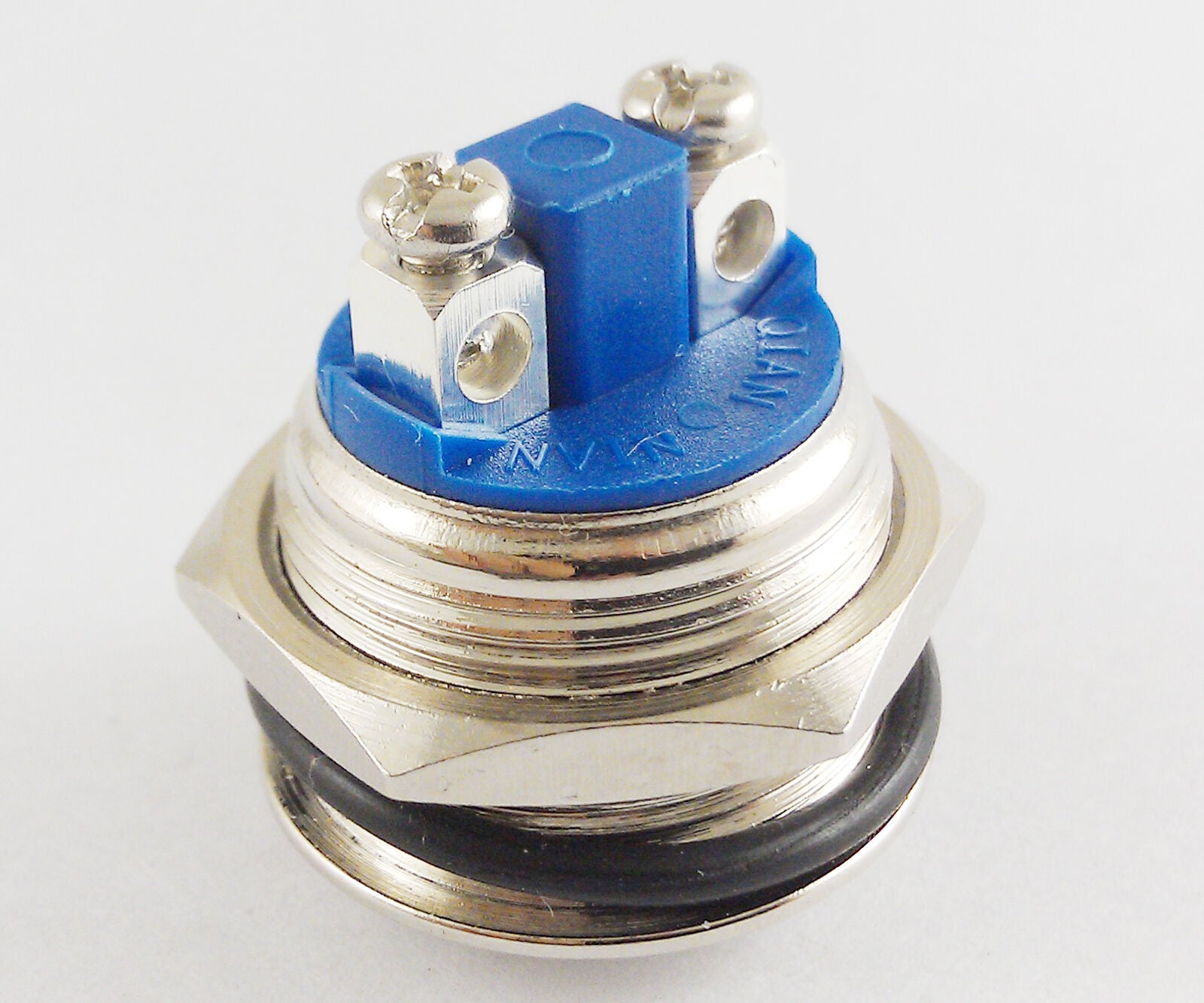 5pcs Metal High Flush Push Button Momentary Horn Waterproof Switch 19mm QN19-A3