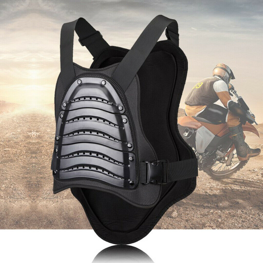 Motorcycle Protective Vest Armor Motorbike Riding Body Chest Back Protector