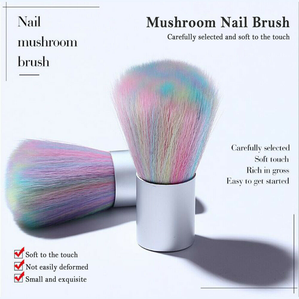 Nail Cleaning Brush Soft Tools Manicure Nails Art Powder Remover Makeup Duster