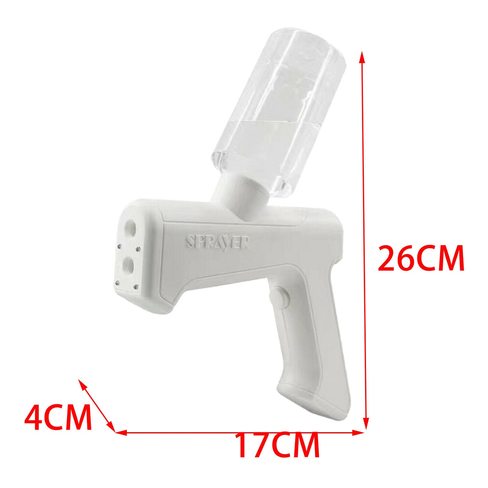 Cordless Fogger Blue Light Atomization 250ml Sprayer USB Charging 1200mAh