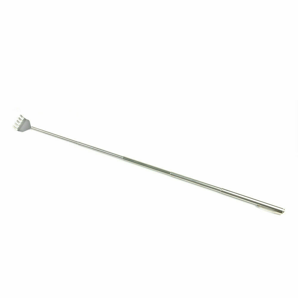 6" Metal Stainless Steel Back Scratcher Telescopic Extendable Claw Extender US