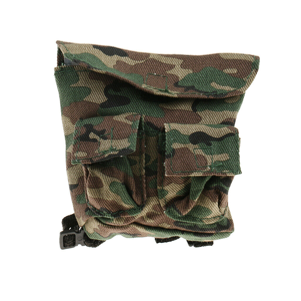 1/6 Soldiers Jungle Camouflage Backpack Shoulder Bag for 12'' Action Figures UK