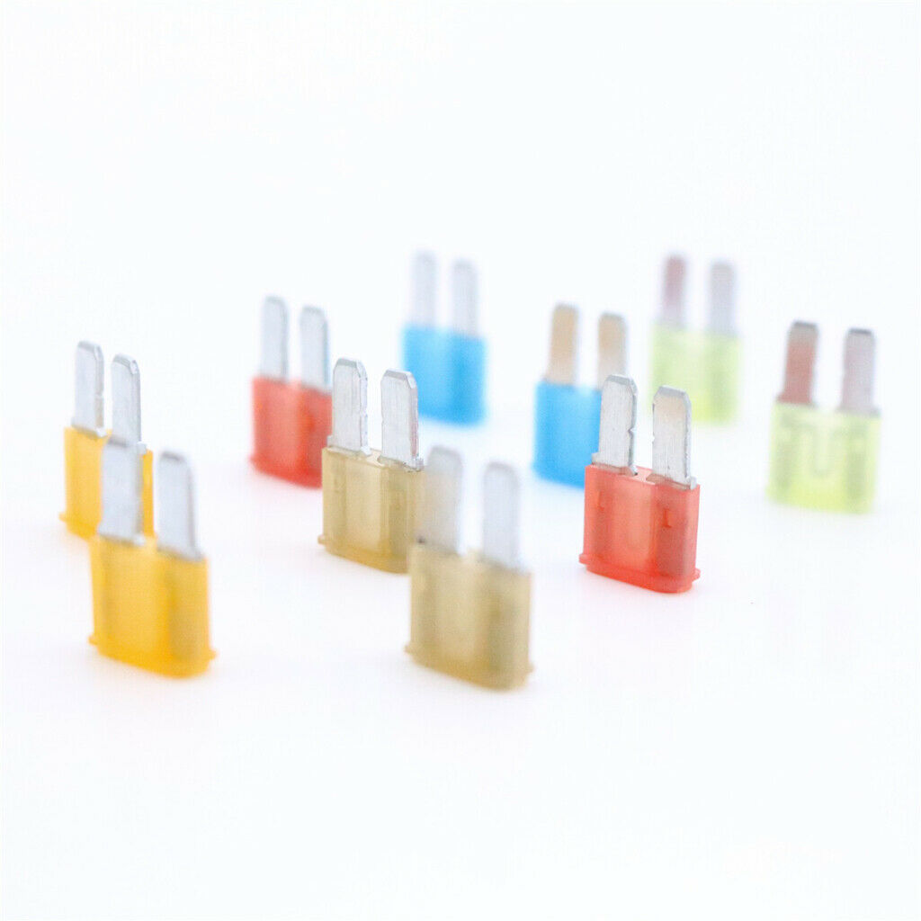 10pcs Micro 2 ATR  Fuses Assortment 5A~20A Automotive Circuit Protector