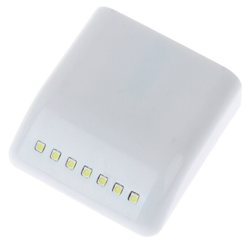7 LED Wireless PIR Motion Sensor Night Light Cabinet Stair Lamp Battery P.l8