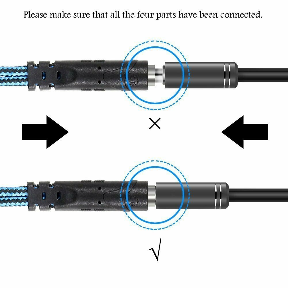 Astro Splitter Cable 1m with Microphone and Headphone Connector Gaming Headset