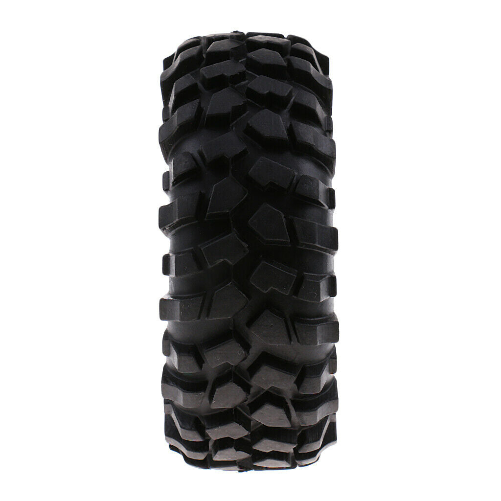 Set/4pcs Wheels Tire for 1:10 RC Rock Crawler Cars Truck RC4WD SCX10 96mm