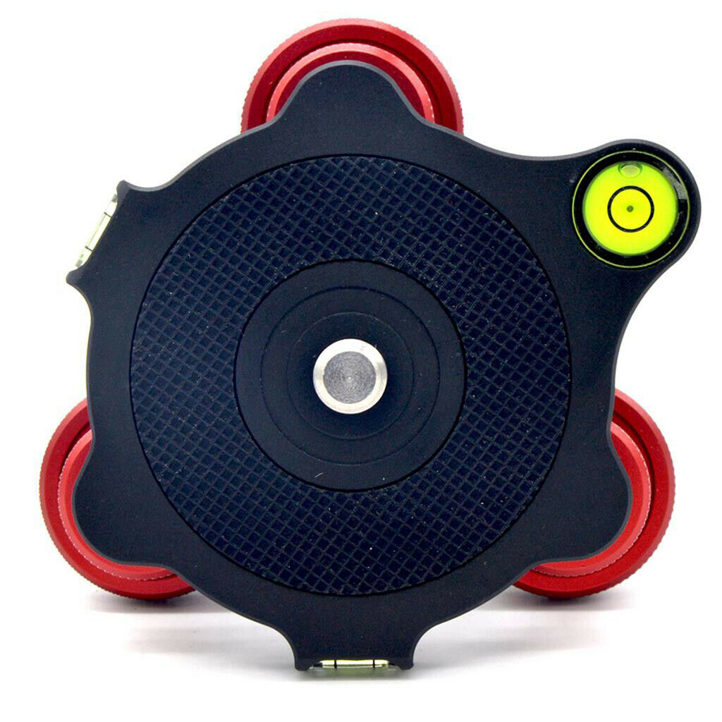 LP-64 Camera Tripod Leveling Base Capacity Adjustment with Three Adjustment Knob