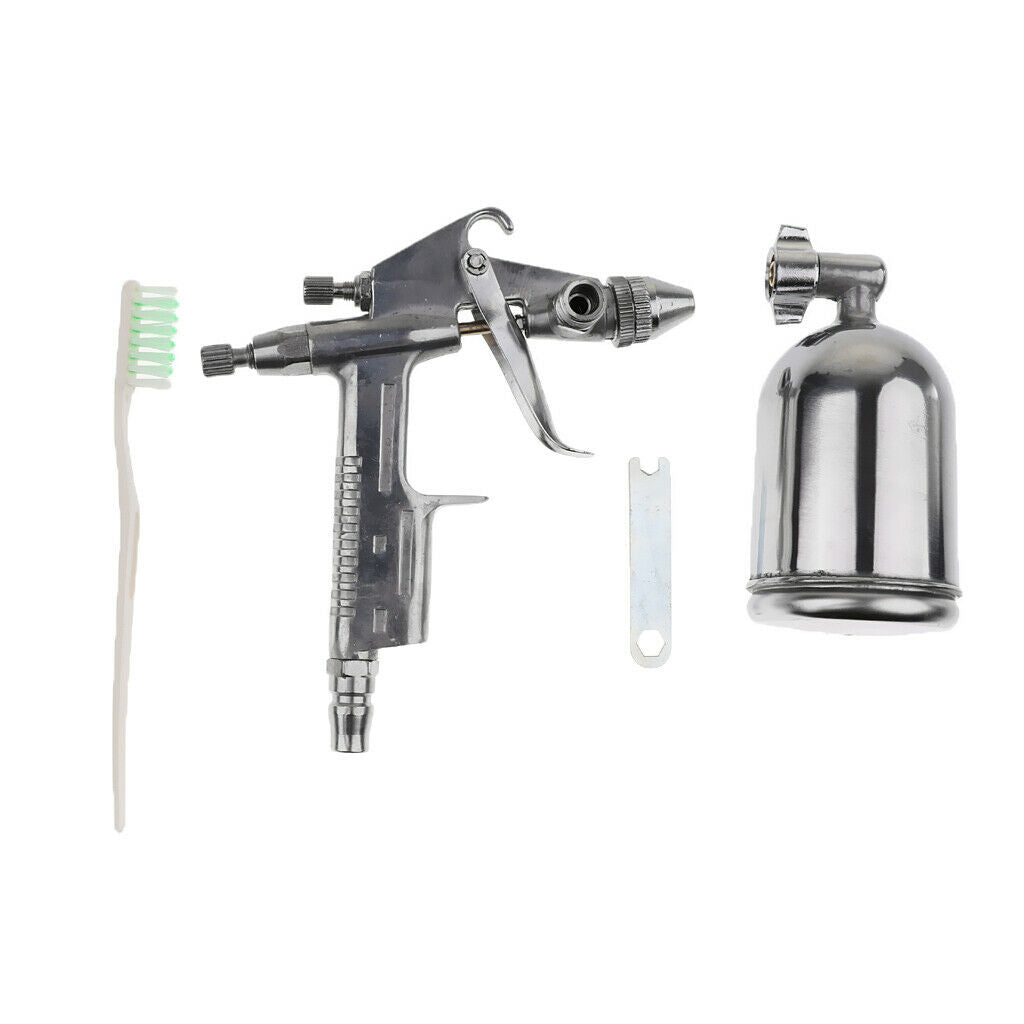 Paint Sprayer Spray Gun Low Pressure 200ml Nozzle 0.5mm Evenly Adjustable