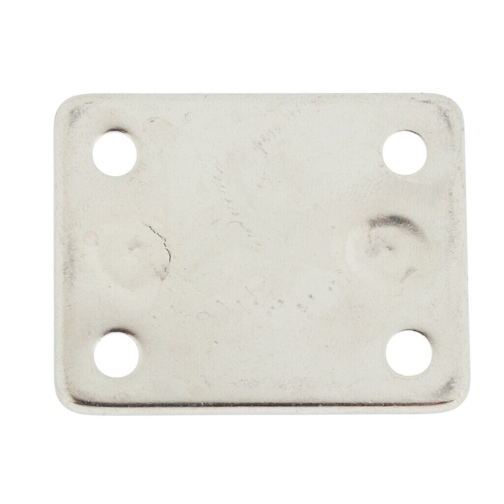 Heavy Duty Marine Grade Anchor 8mm Square Pad Eye Plate Shade Sail Ring Hook