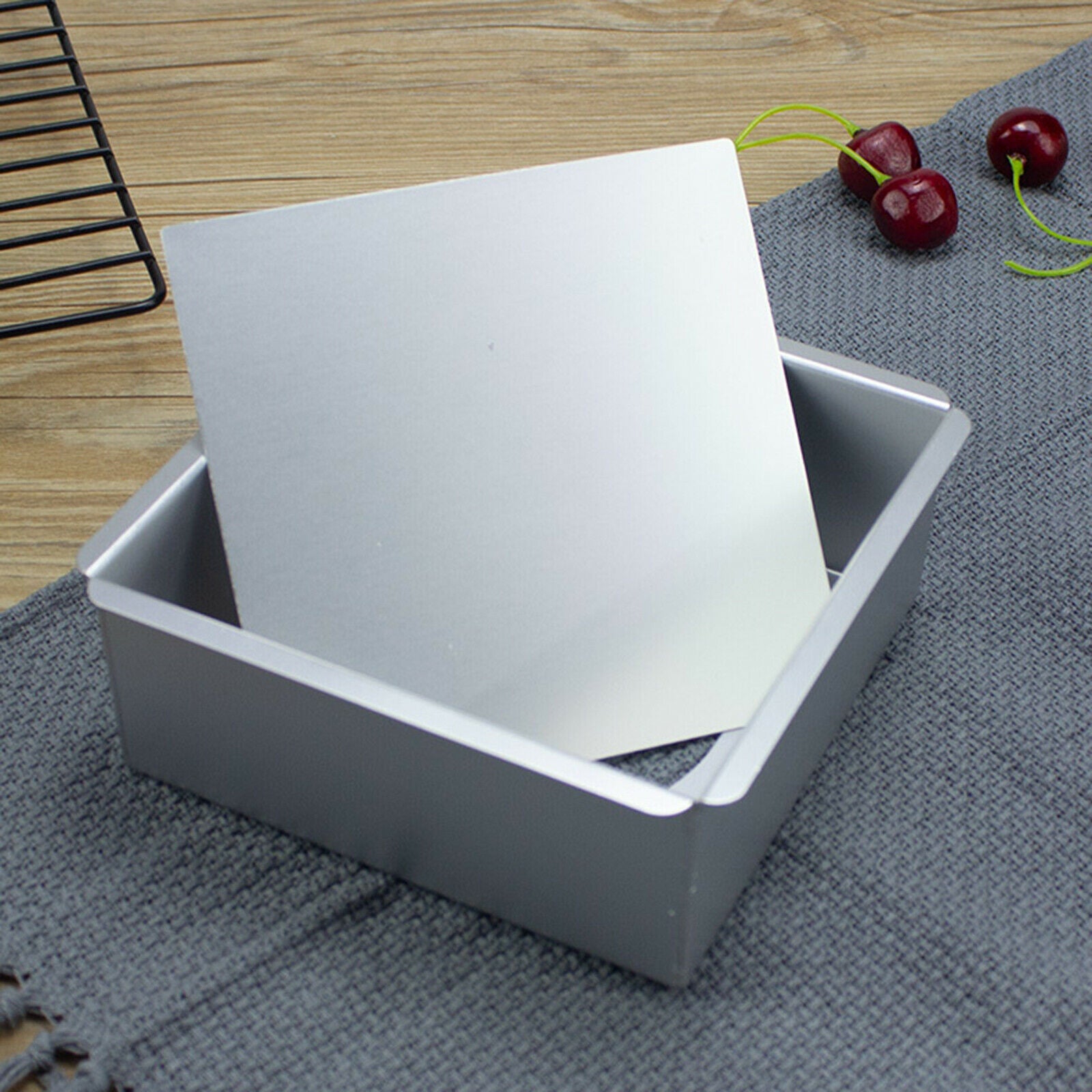 6" Non Stick Square Cake Pan Bakeware Cake Mold Tool for Bread Mousse Cake
