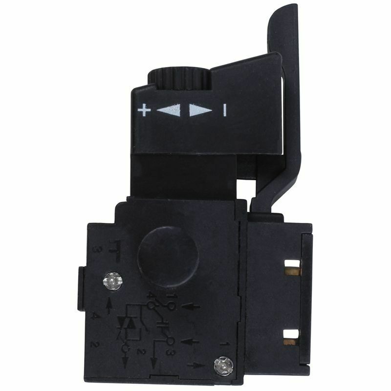 FA2-6/1BEK SPST Lock on Power Tool Trigger Button Switch Black E9B4B4