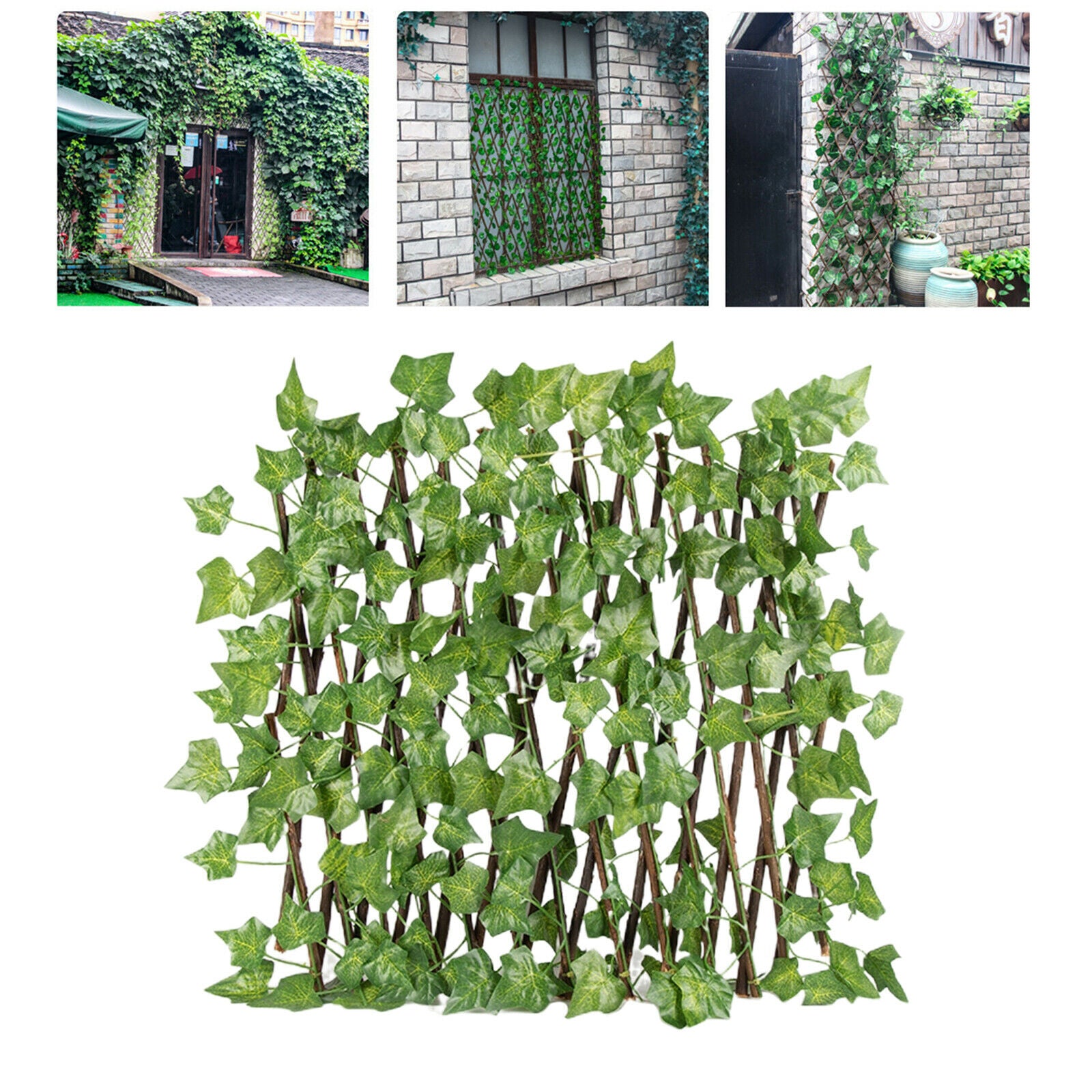 2x Garden Fence Trellis Privacy Screening Panel Outdoor Indoor Yard Decor