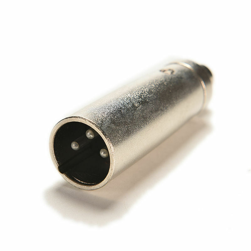 3P XLR Plug Male to RCA Female Jack Adapter Metal Connector Microphone Am.l8