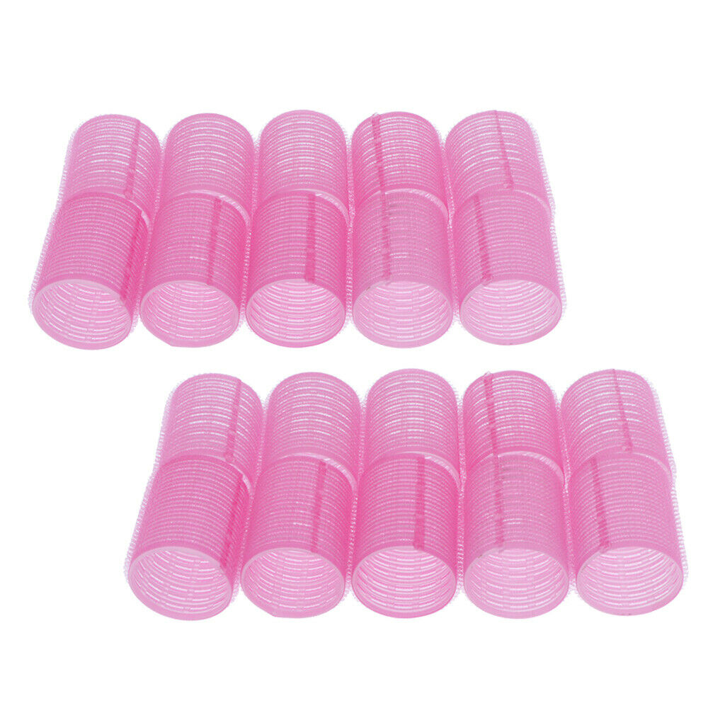 20pcs Hair Rollers Self Grip Cling Curler For Curly Straight Long Wavy Hair