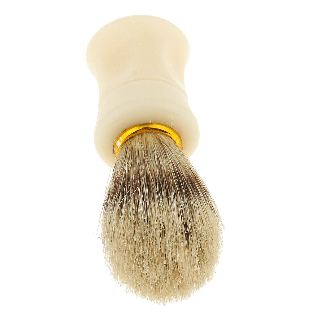 Men Shaving Soaps Applying Brush Facial Beard Cleaning Salon Barber Tool