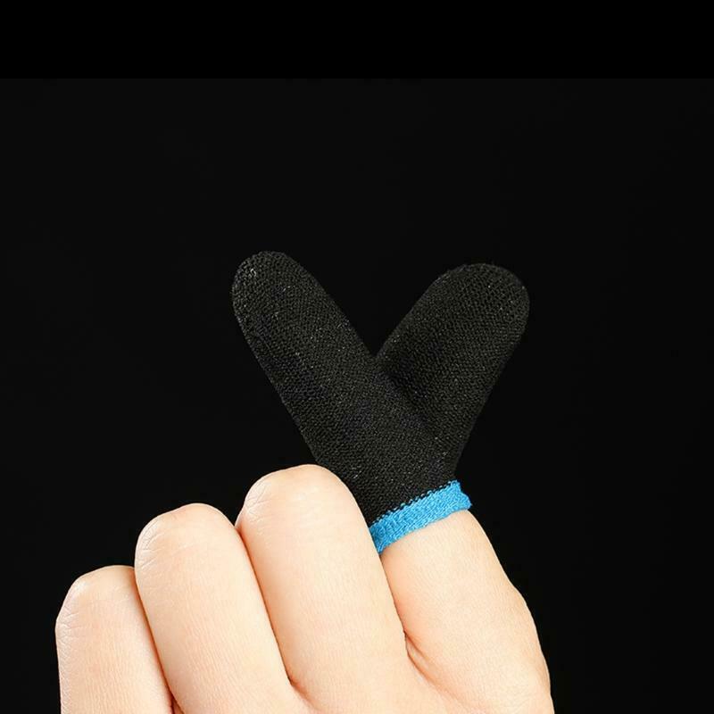 Gaming Finger Sleeve Touchscreen Finger Sleeves for Mobile Phone Tablet Devices