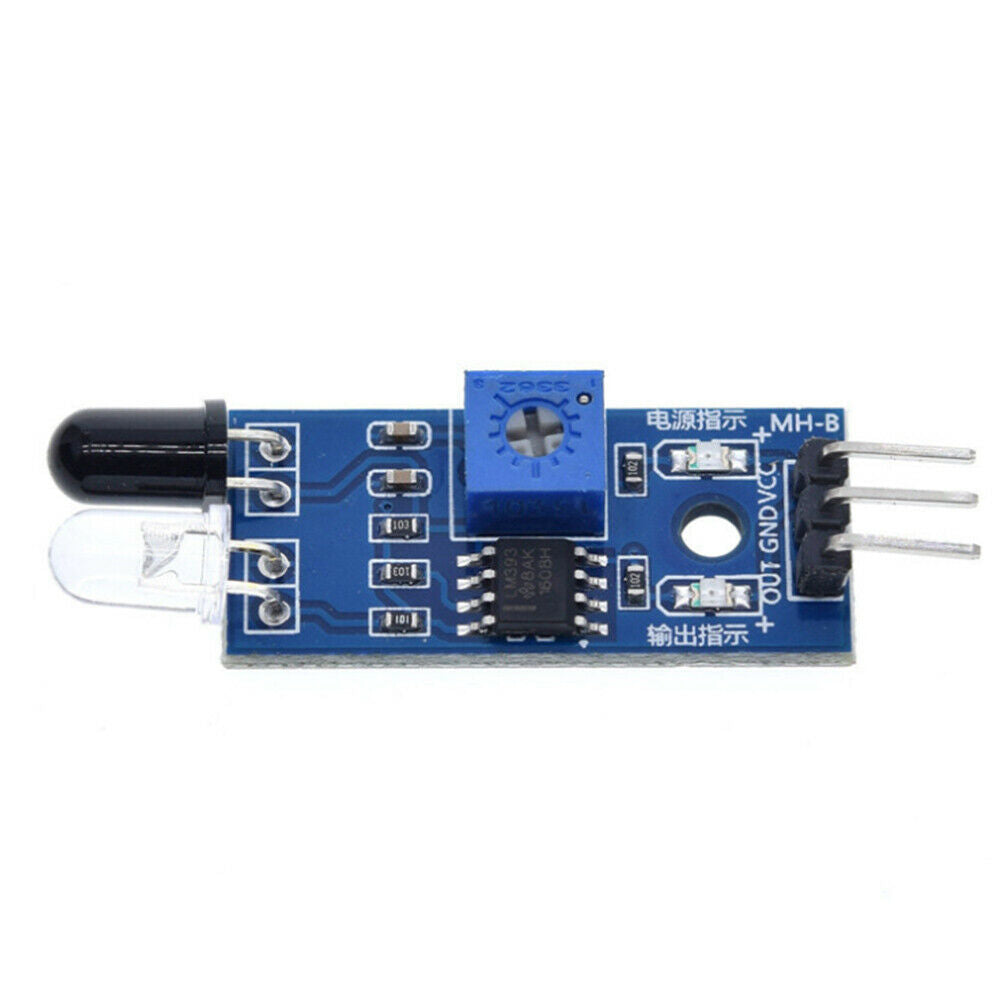 10PCS Smart Car Robot Photoelectric Infrared Obstacle Avoidance Sensor Module