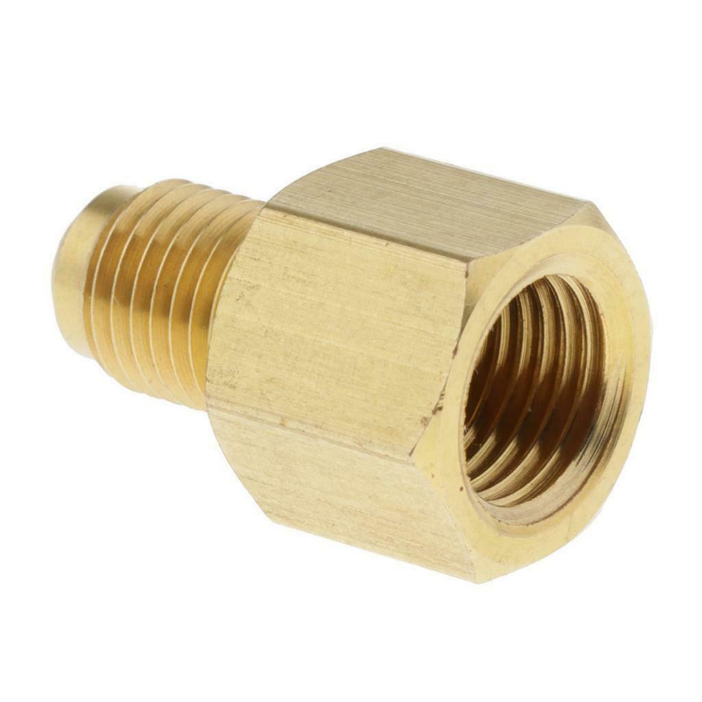 New Solid Brass Nitrogen Regulator Adapter Replacement for Vacuum Pump