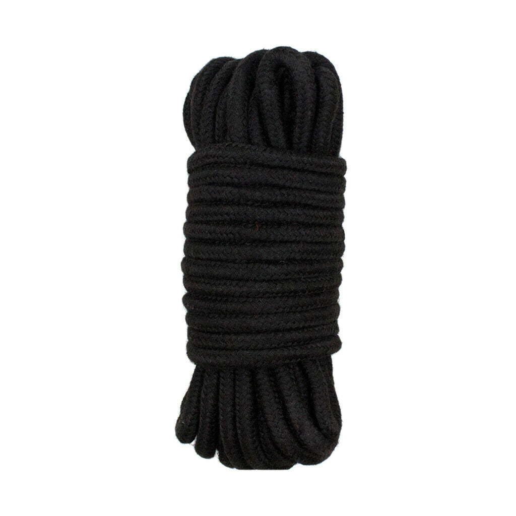 2pcs 32 Feet Cotton Cord Rope String Outdoor Multi-functional 6mm Diameter