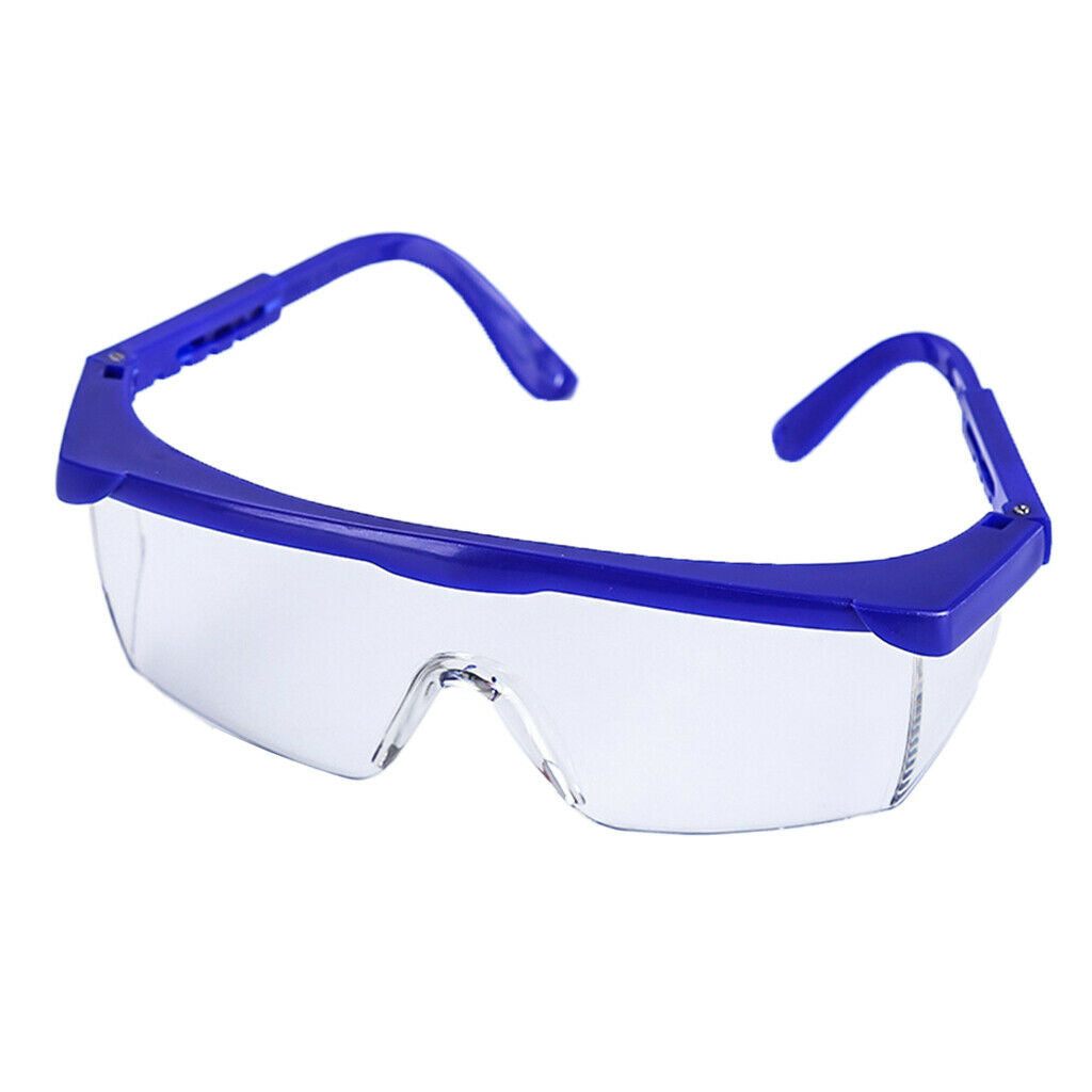 2 Pair Splash-proof Plastic Protect Safety Goggles One-piece Eyewear for Hiking