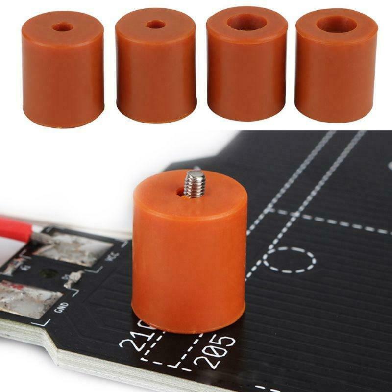4PCS Heatbed Silicone Buffer Leveling Column Heat-Resistant for CR-10 Prusa i3