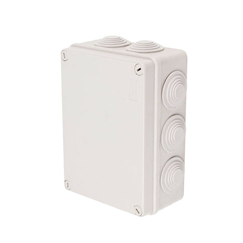 Waterproof Junction Box ABS Plastic White IP66 Fine Workmanship