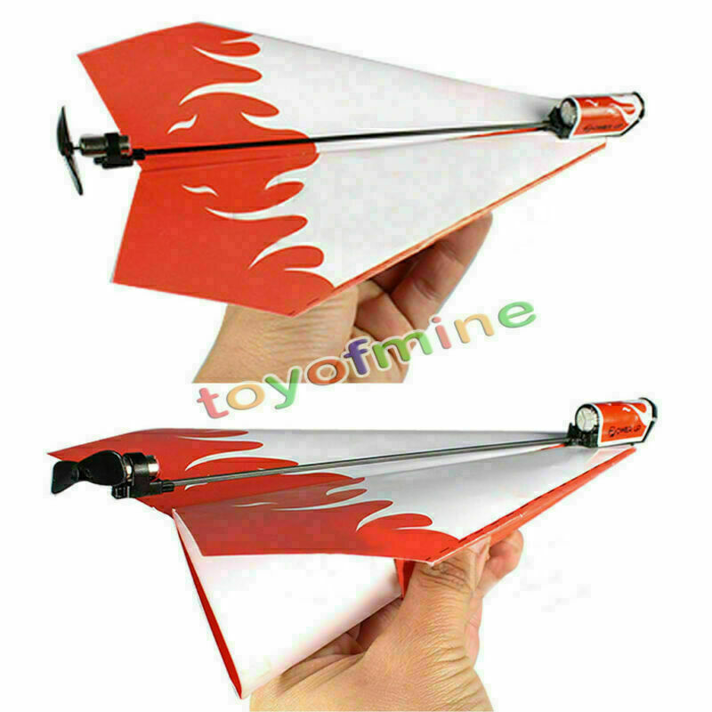 Electric Paper Plane Airplane Kit Fun Educational Toys Perfect Present For Kids