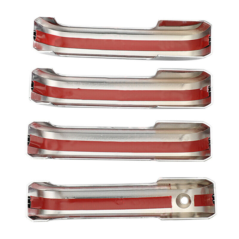 Car Exterior Door Handle Cover Trims ABS 4Pcs /Set For Ford F-150 F150 2015-2020
